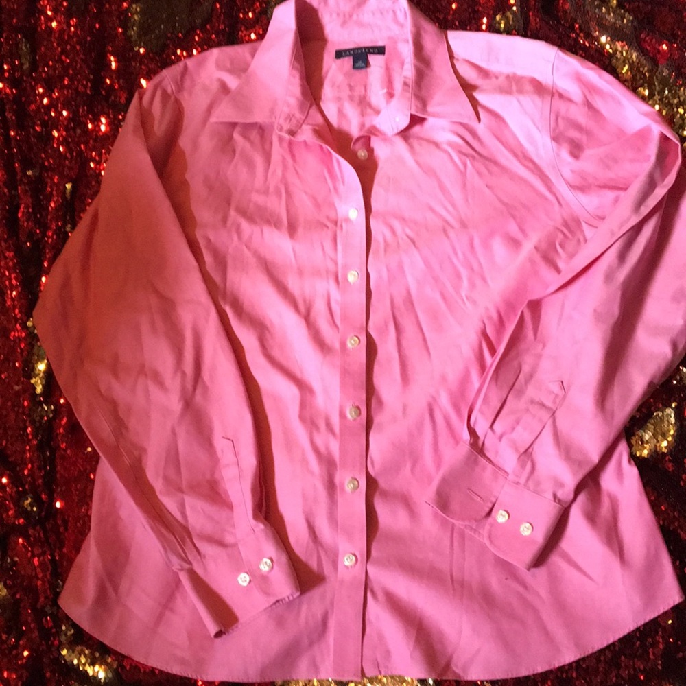 Land’s end petite button down